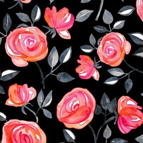 tudor rose fabric, wallpaper & gift wrap - Spoonflower