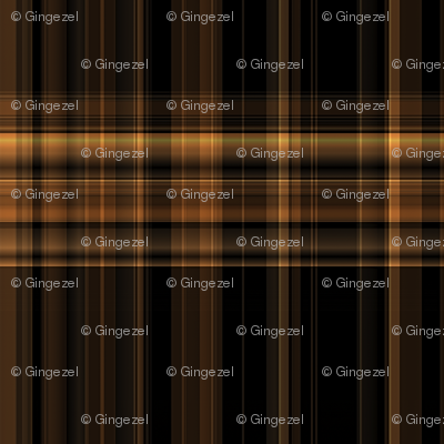 Black and Gold Plaid wallpaper - gingezel - Spoonflower