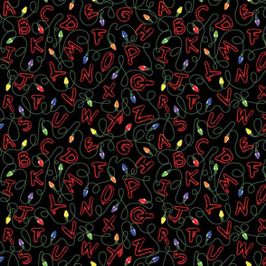 Stranger Things Fabric Wallpaper Home Decor Spoonflower