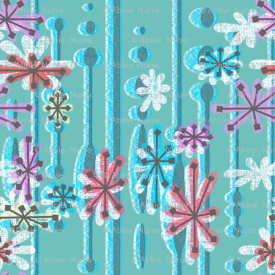 Grannys bathroom wallpaper fabric  abbieuproot  Spoonflower