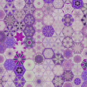 Snowcatcher Lavender Ocean Hexies