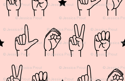 love sign language rose