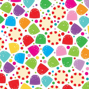 gumdrop fabric, wallpaper & gift wrap - Spoonflower