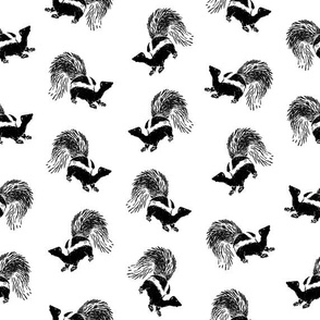 skunk fabric, wallpaper & home decor - Spoonflower