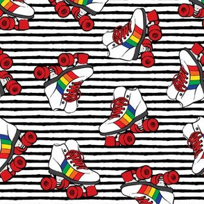 roller skate fabric, wallpaper & home decor - Spoonflower