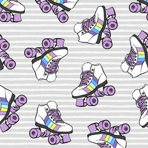 roller skate fabric, wallpaper & home decor - Spoonflower