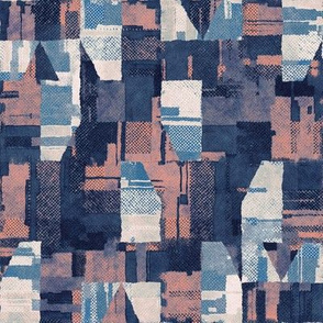 geometric petals wallpaper - cepera - Spoonflower