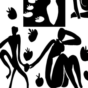Matisse Fabric Wallpaper Home Decor Spoonflower