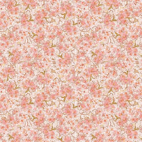 Blümchentapete Stoffe, Tapete & Geschenkpapier - Spoonflower