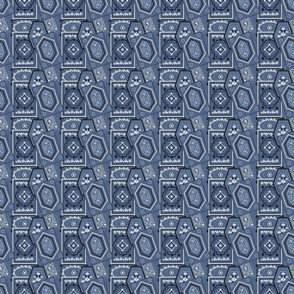 Download Blue Bandana Psd Spoonflower