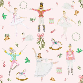 nutcracker fabric, wallpaper & home decor - Spoonflower