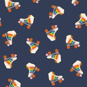 roller skate fabric, wallpaper & home decor - Spoonflower