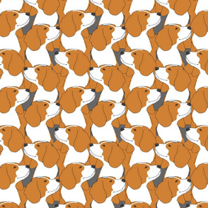 beagle fabric, wallpaper & home decor - Spoonflower