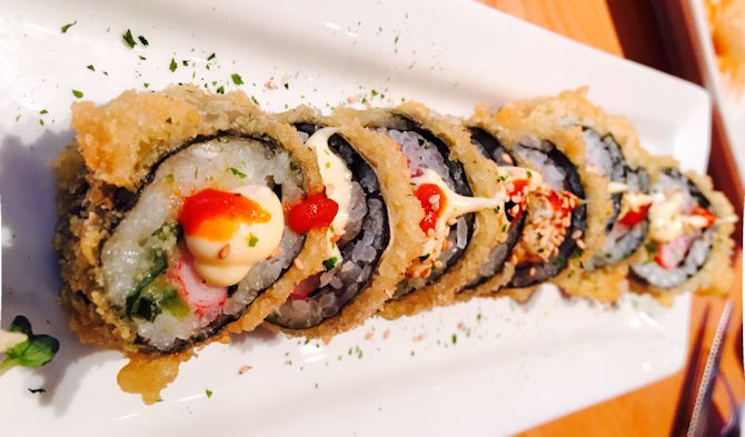 fried sushi