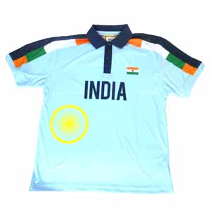 retro indian cricket jersey
