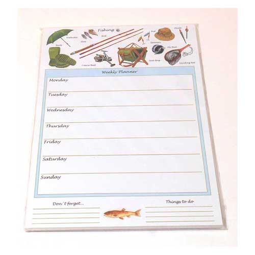 Fishing Weekly Planner SportingGifts