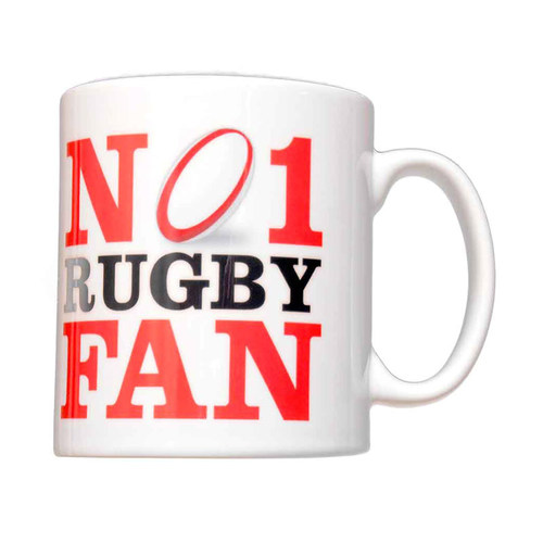 No 1 Rugby Fan Mug SportingGifts