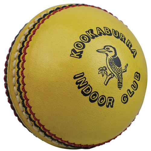 Kookaburra Indoor Club Cricket Ball (Yellow) SportingBilly
