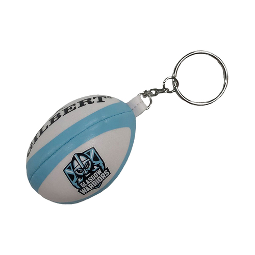 Glasgow Warriors Rugby Sponge Ball Keyring (New Logo) SportingGifts