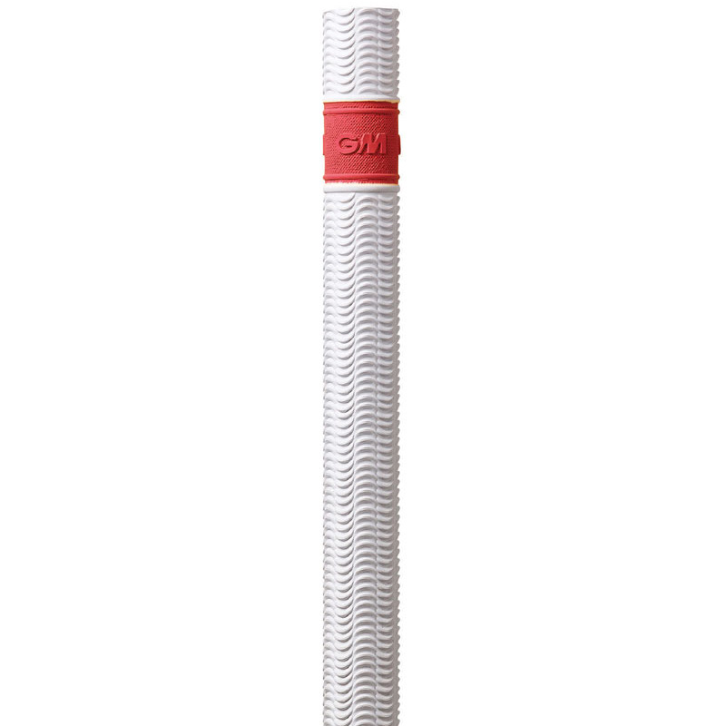GM Ripple Cricket Bat Grip White/Red SportingBilly