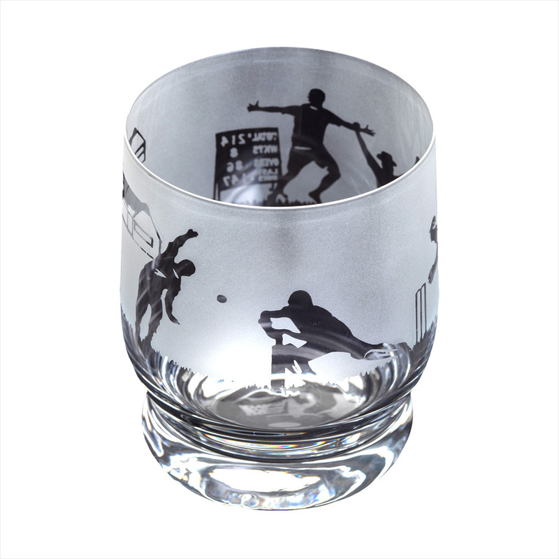 Dartington Crystal Aspect Cricket Tumbler Sporting Gifts