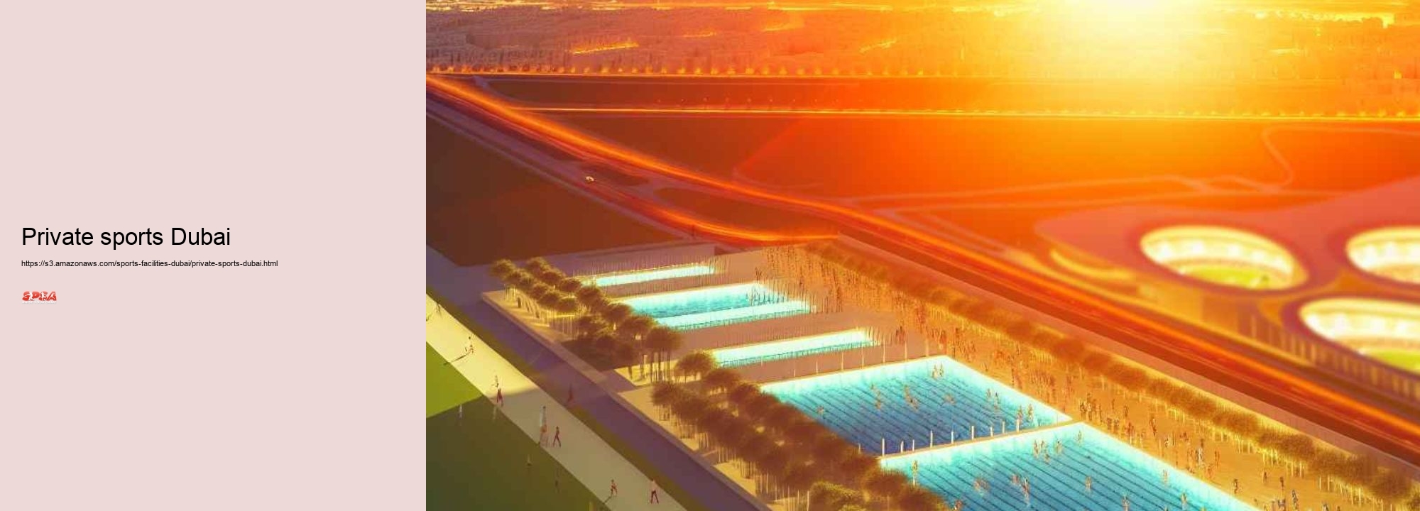 private sports Dubai