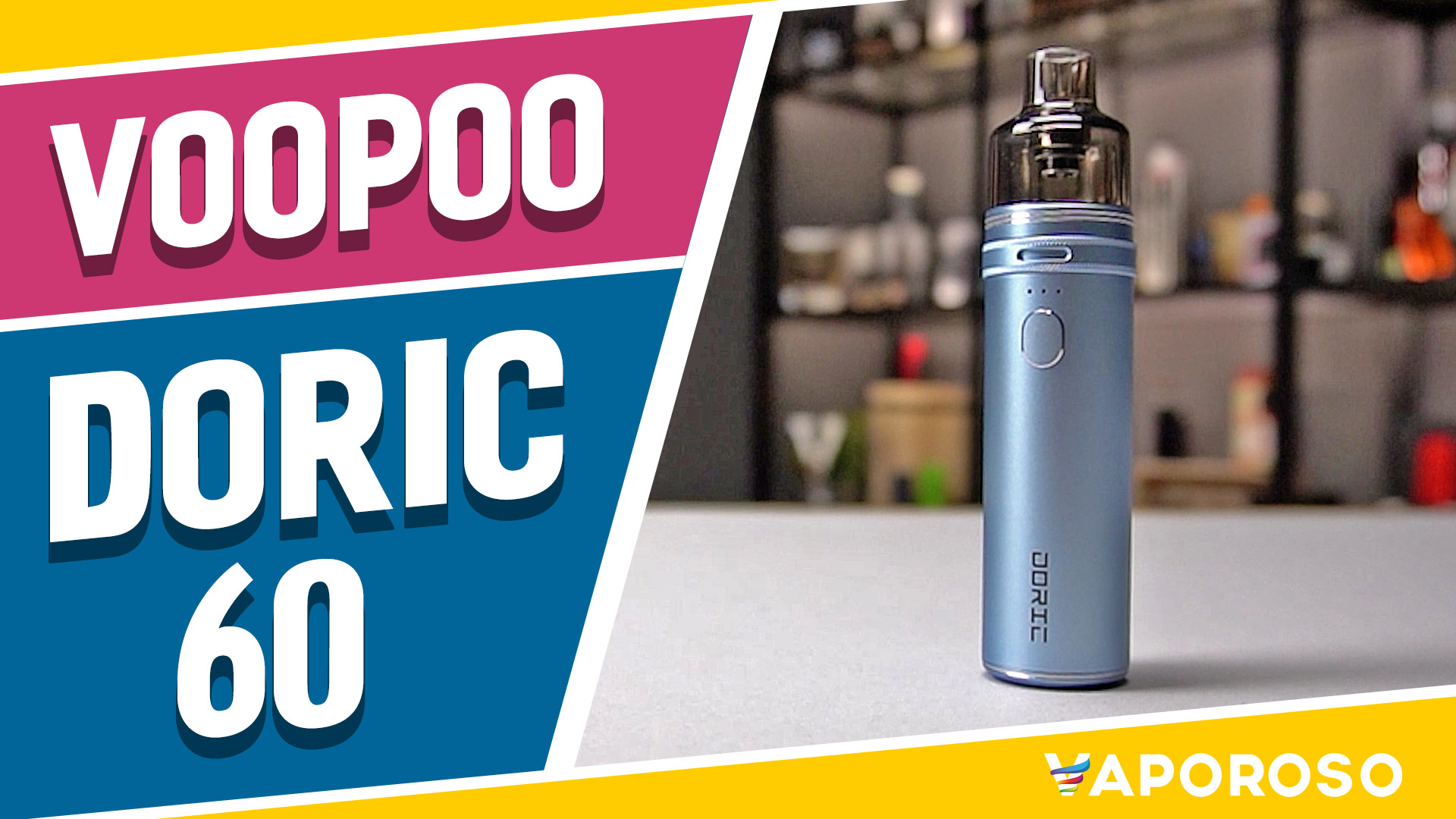 geekvape aegis solo 3 istruzioni Doric 60 Pro Pod Voopoo, Doric 60 Pro electronic cigarette kit main image 1