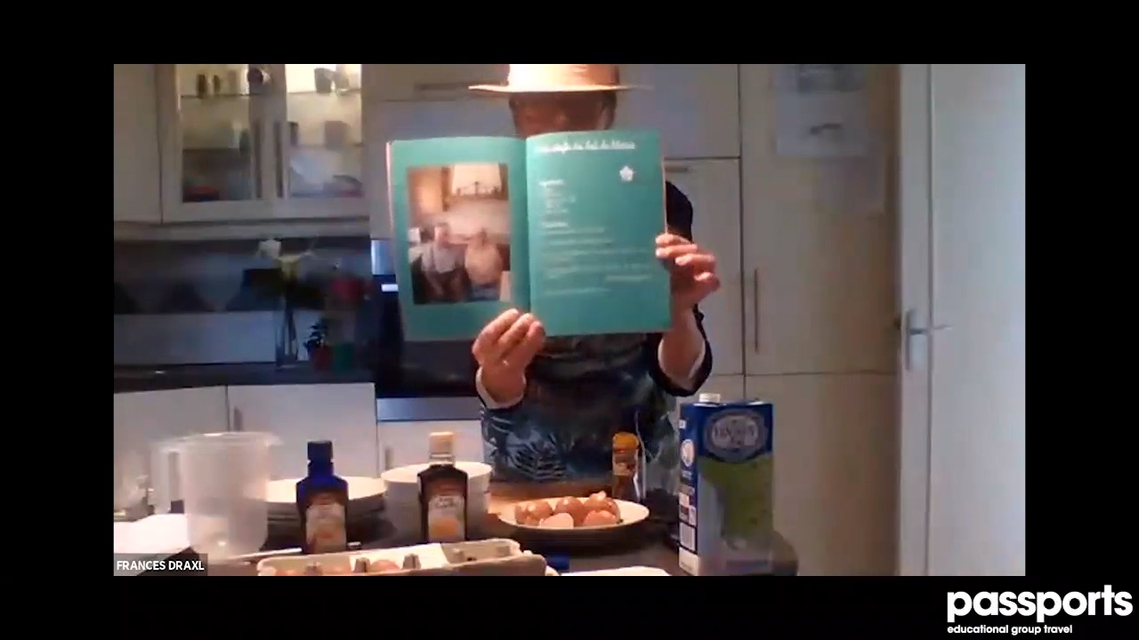 French Cooking Lesson - Les Oeufs au Lait — Passports Tour Director lecture