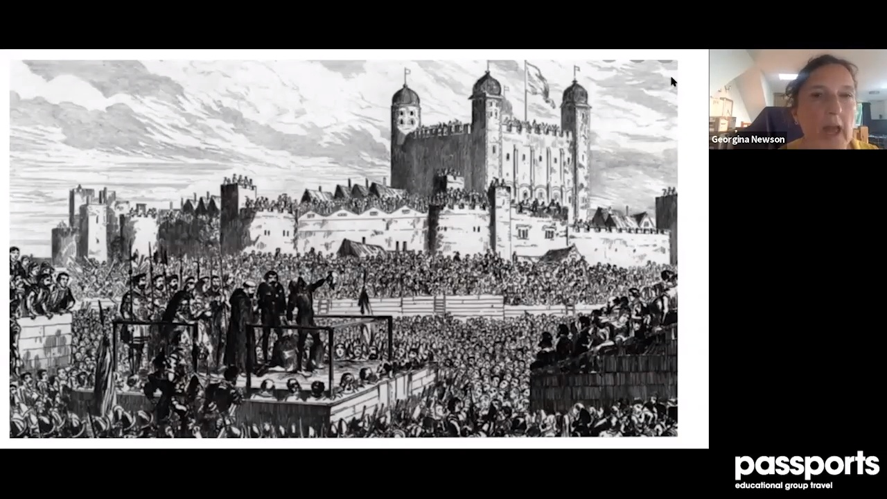 The Tower of London and its Mysteries, Prisoners and Executions — Passports Tour Director lecture