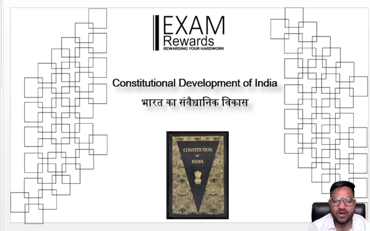 CONSTITUTIONAL DEVELOPMENT OF INDIA (1)