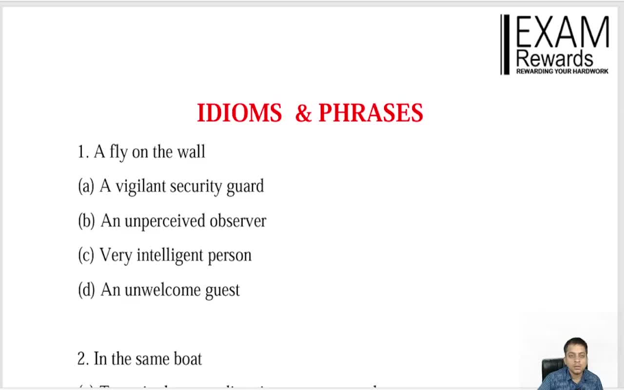 IDIOMS & PHRASE (1)