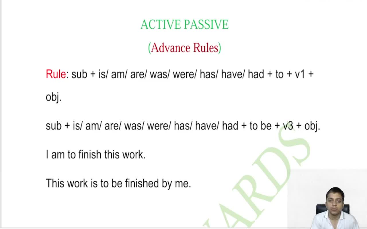 ACTIVE PASSIVE