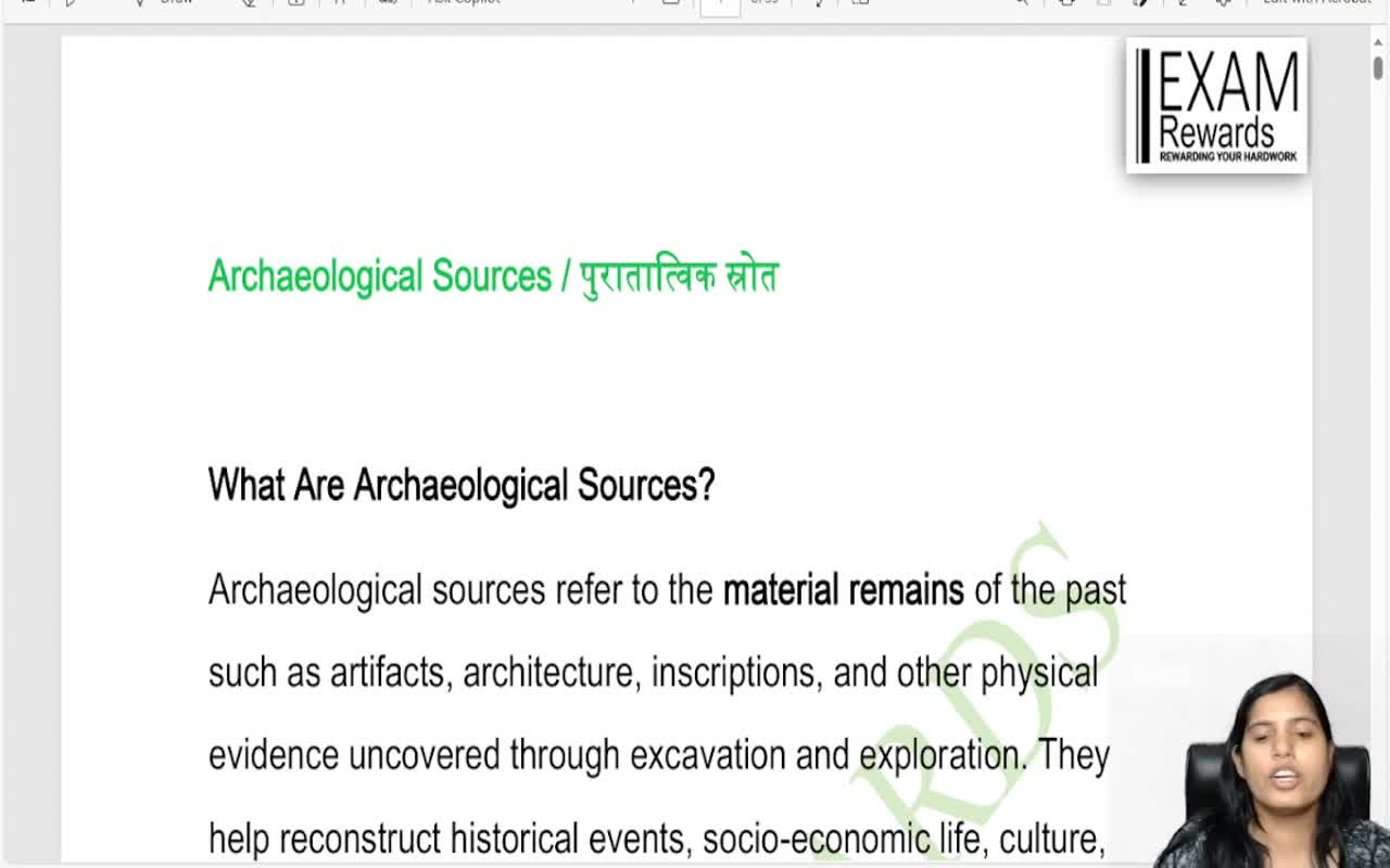 पुरातात्विक स्रोत (2)