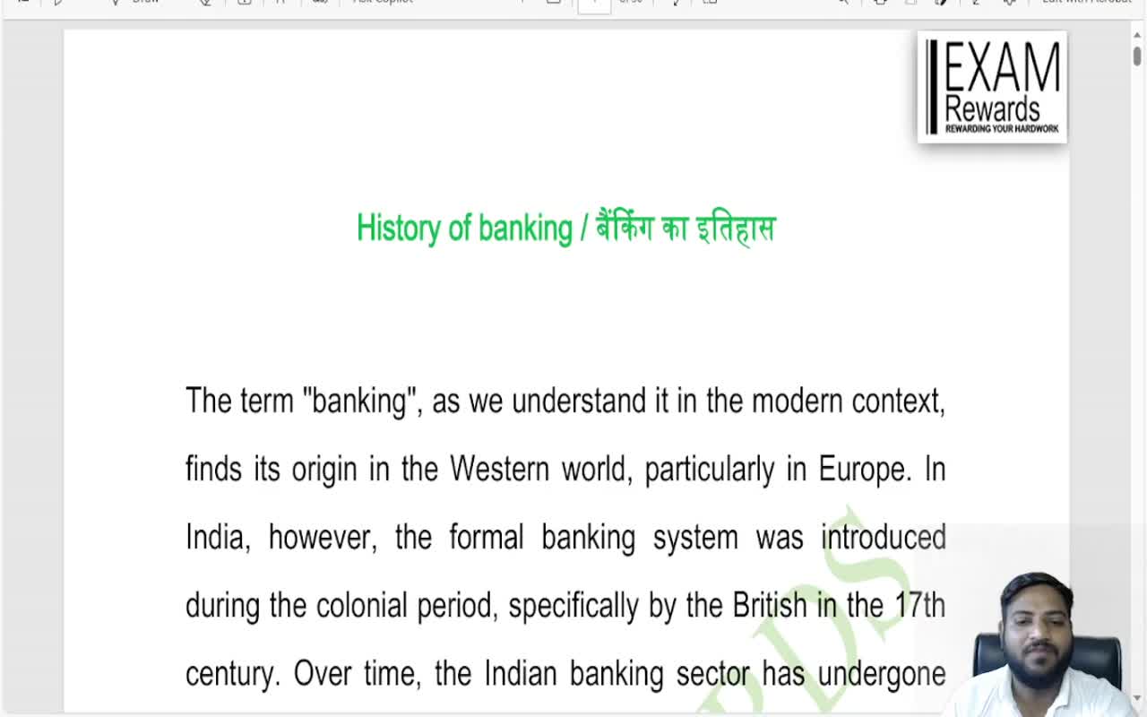 HISTORY OF BANKING (1)