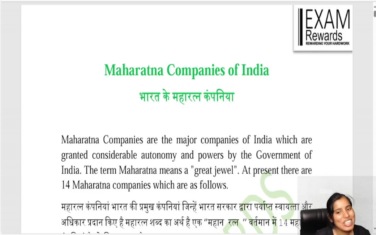 MAHARATNA COMPANIES OF INDIA