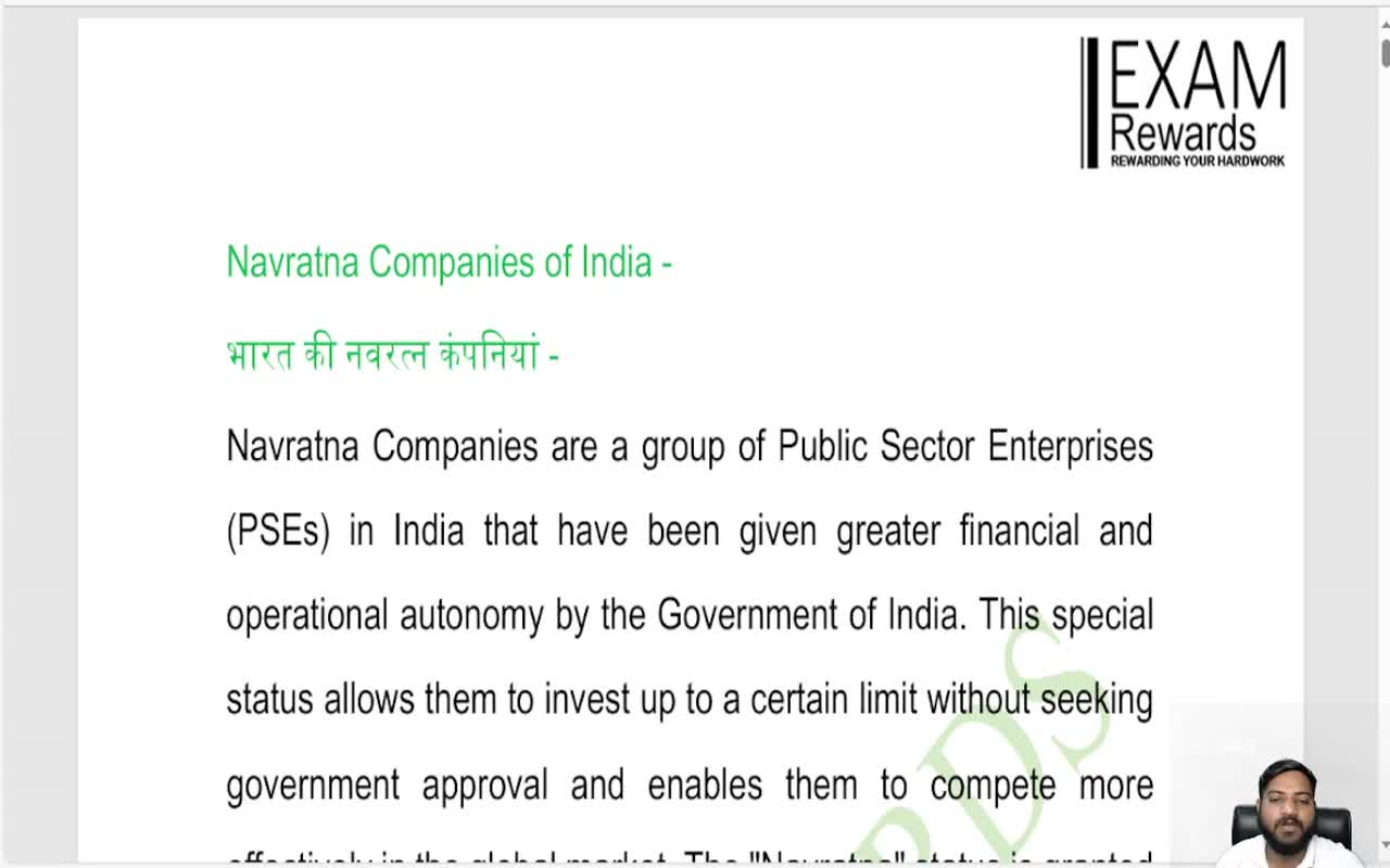 NAVRATNA COMPANIES OF INDIA