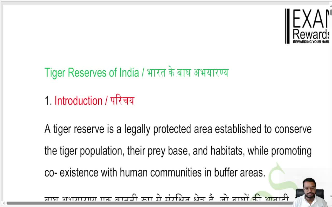 TIGER RESERVES OF INDIA