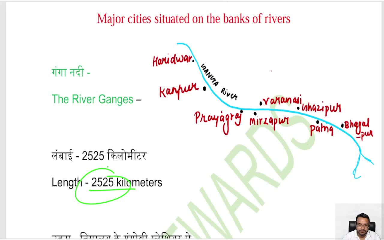 MAJOR CITIES SITUATED ON THE BANKS OF RIVERS