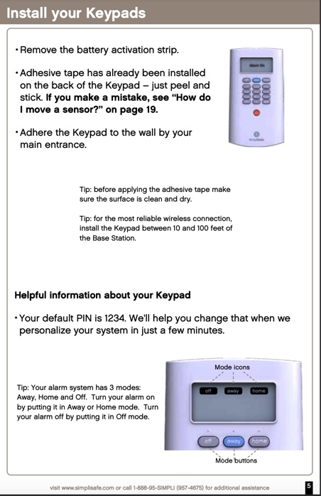 ¿Cómo pongo mi simplisafe en modo de prueba?