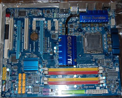 Buy best computer motherboard - Gigabyte Ga-Ep45-Ud3P Rev1.6 W Accessories Best Socket 775 Motherboard Period