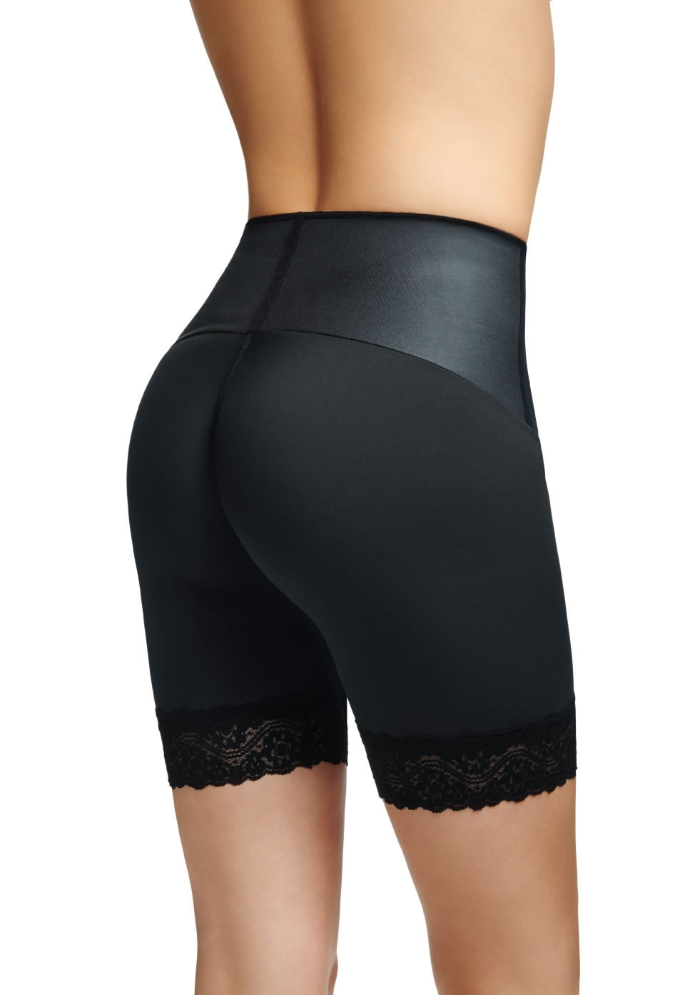 "Body Allure" Mid Thigh Short Shapewear Shorts Squeem