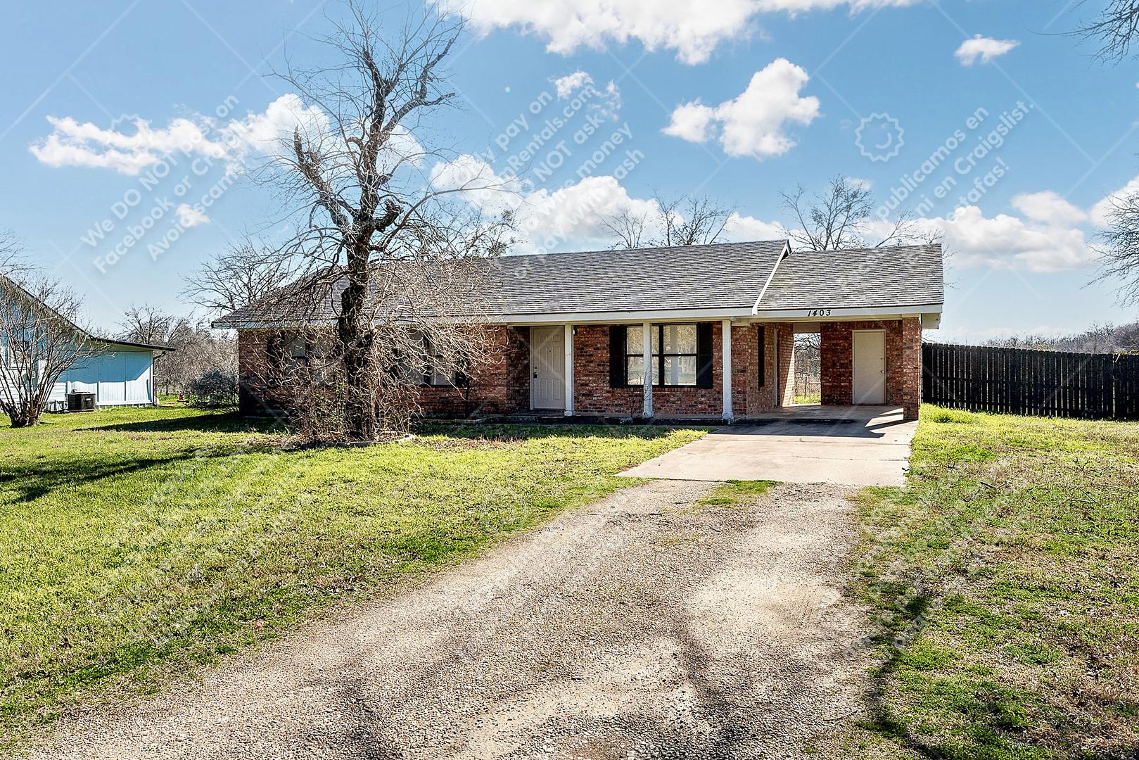 1403 W Mesquite St, Little RiverAcademy, TX 76554 Sunroom Rentals