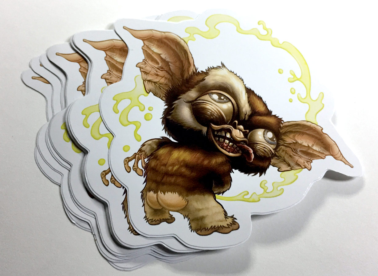 Custom Vinyl Digitally Printed Stickers with Free Shipping & Fast