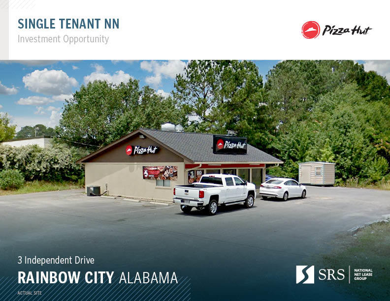 Rainbow City, AL Pizza Hut Retail investment sale in Rainbow City