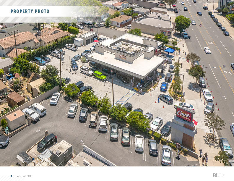 Burbank, CA Raising Cane's Retail investment sale in Burbank