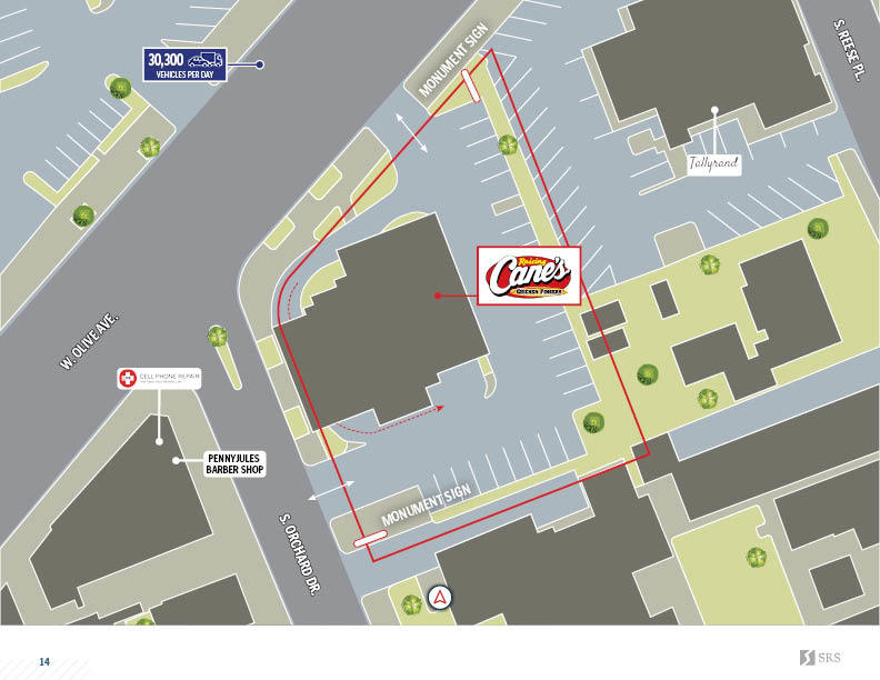 Burbank, CA Raising Cane's Retail investment sale in Burbank