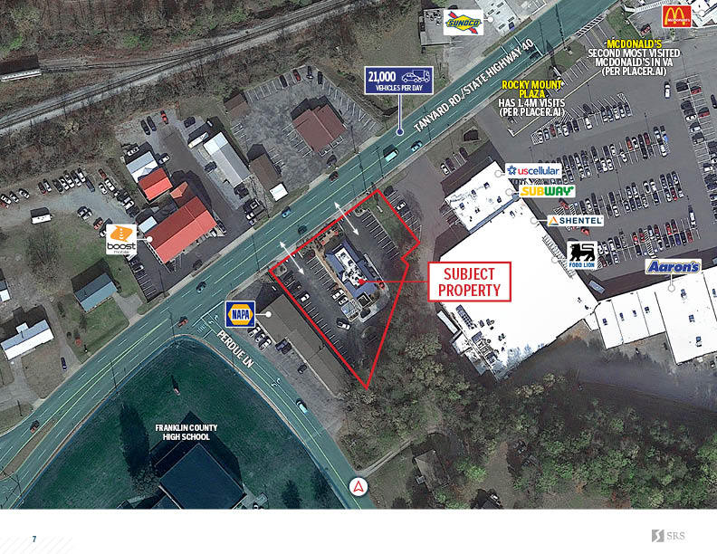 Rocky Mount, VA Former National DriveThru QSR Site Retail investment sale in Rocky Mount