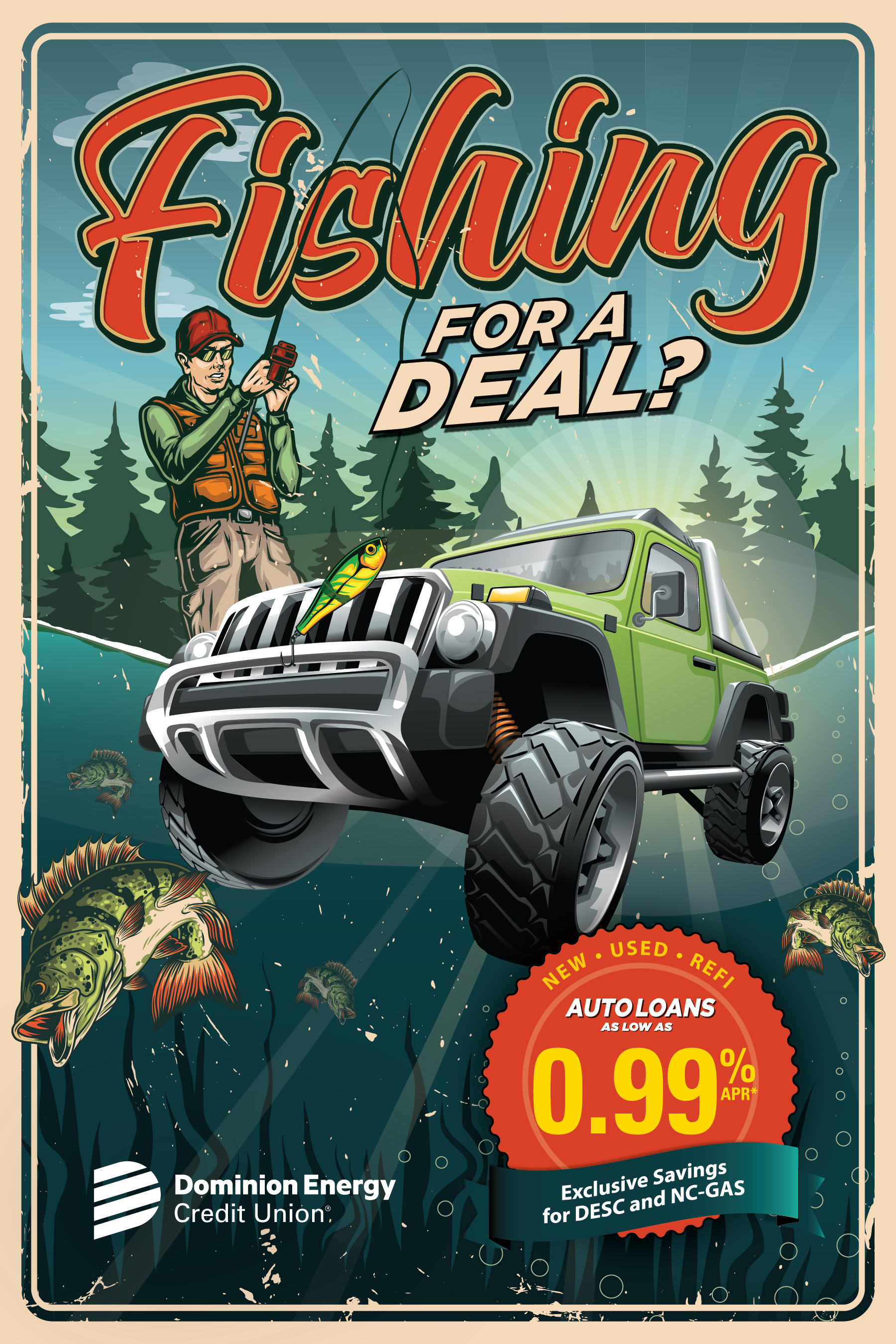 Nice Catch! New•Used•Refi Auto Loans as low as 1.49% APR* HURRY! OFFER ENDS 9/30/22 NO PAYMENTS UNTIL NOVEMBER