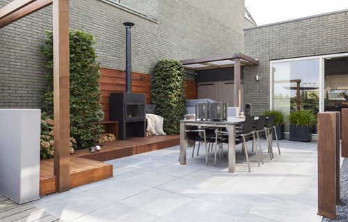 Verbinding tussen buiten en binnen