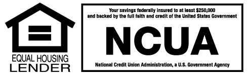 Equal Housing Lender. Federally Insured by NCUA.